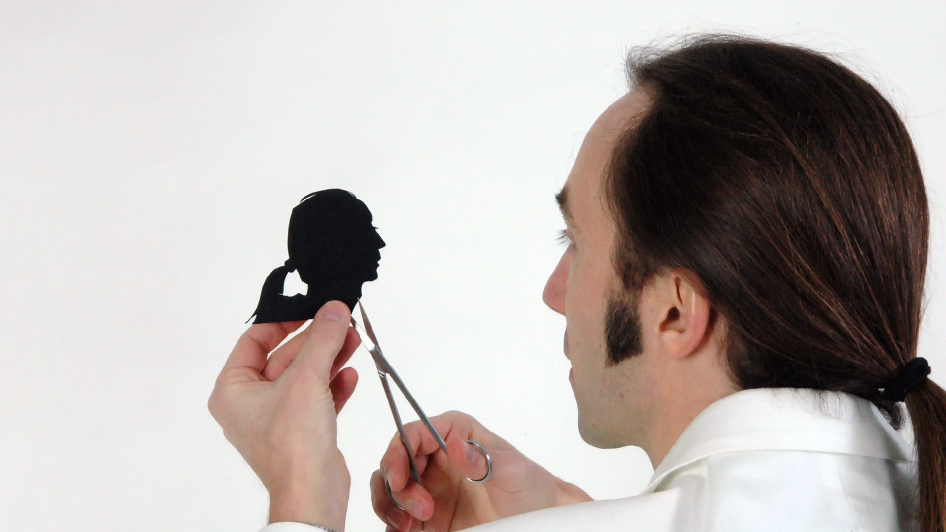 Scherenschnitt – Portraitschnitte